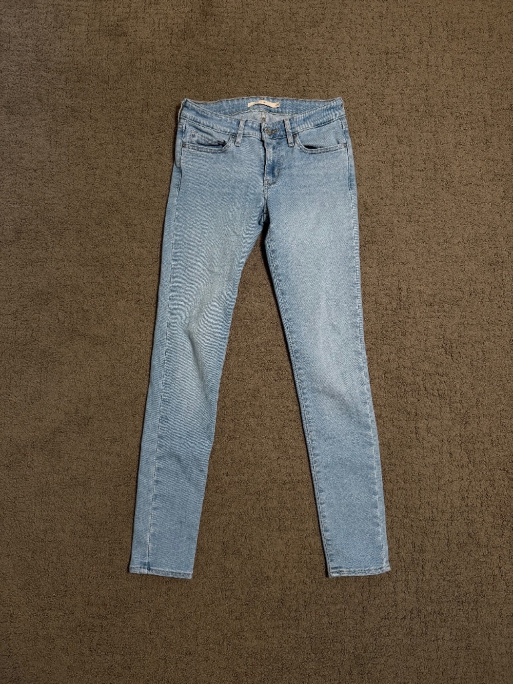 Levi’s Women’s 711 Skinny Jeans Light Wash Blue Size 24